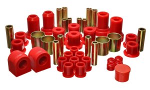 Ford F150 Pickup Suspension Bushing Kit - Energy Suspension - Hyper-Flex - Red - `04-`06